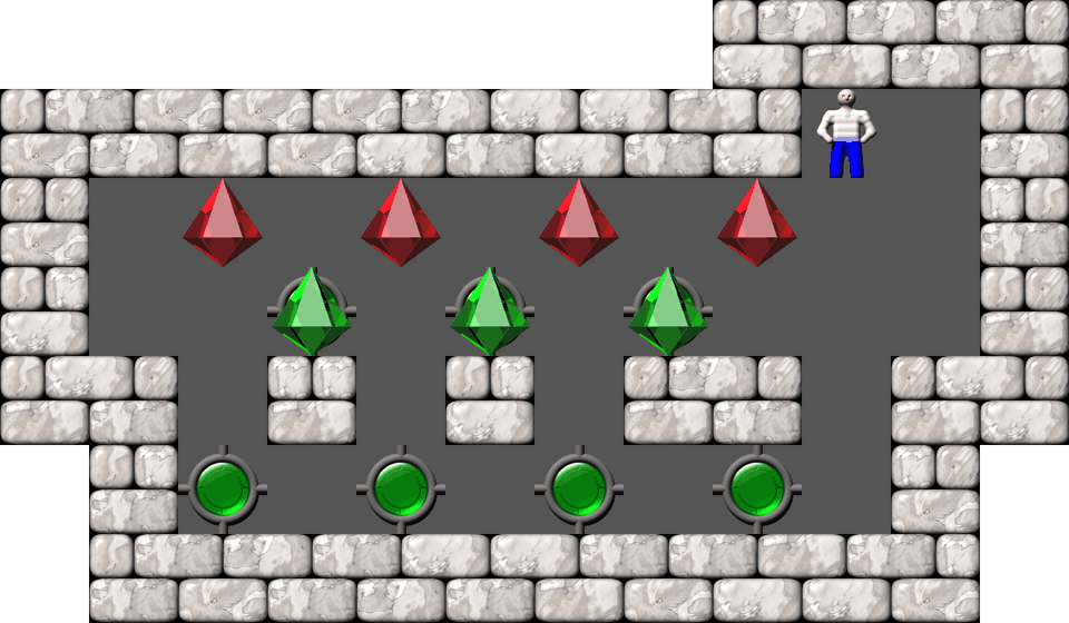 Sokoban Svens Collection level 1834